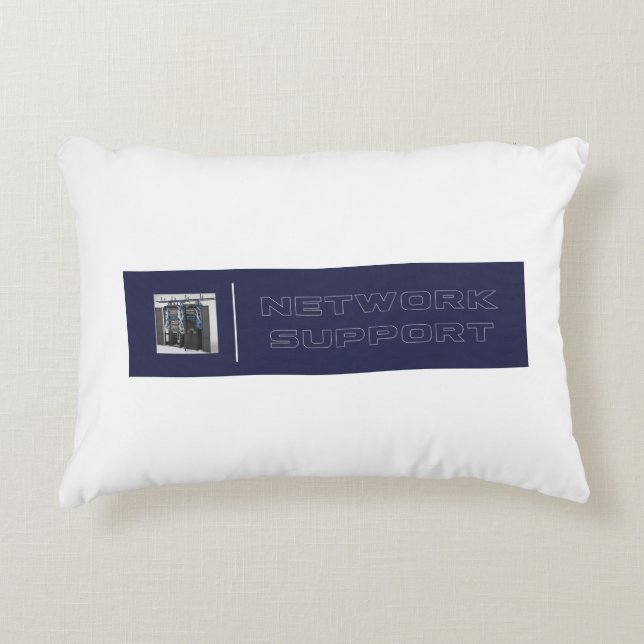 Stöd för Almohada-nätverk Prydnadskudde (Framsidan)