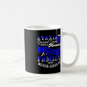 Stöd för Ataxi Awareness Family Warrior Kaffemugg