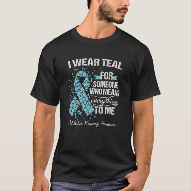 Stöd för att öka medvetenheten om tillsatsåterstäl t shirt (Framsida)