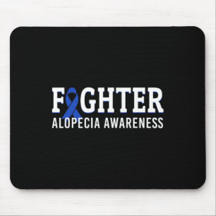 Stöd för bekämpning av Alopecia Awareness Blue Ari Musmatta