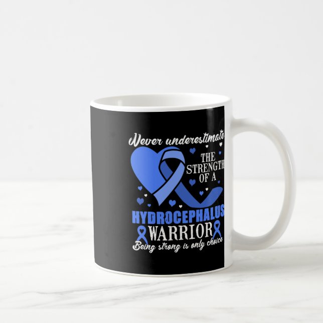 Stöd för blå menyflikar kaffemugg (Höger)