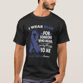 Stöd för Blue - Human Trafficking Awareness Warrio T Shirt