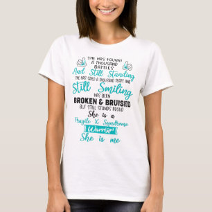 Stöd för bräckliga supportpresentationer för X-syn T Shirt