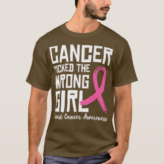 Stöd för bröstcancermedvetande genom att ge cancer t shirt