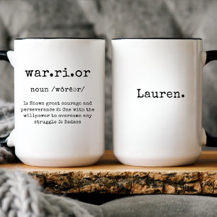 Stöd för bröstcancermedvetandehöjare på bröstkorge kaffemugg