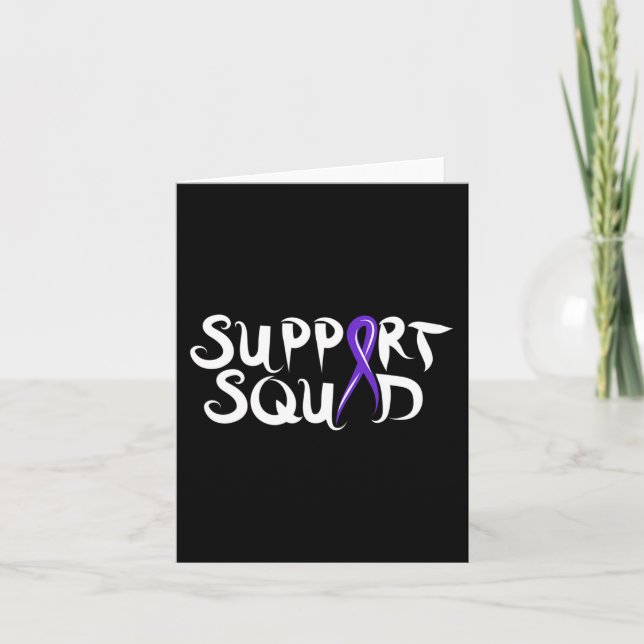 Stöd för bukspottkörtelcancer kort (Framsida)