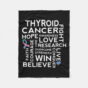 Stöd för cancermedvetandehöjande åtgärder fleecefilt