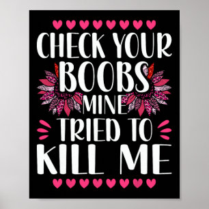 Stöd för cancermedvetenhet poster