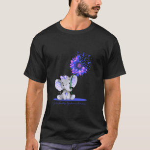 Stöd för cykliskt kräkningssyndrom Cute Elephant S T Shirt