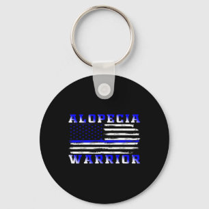 Stöd för Flagga i Alopecia USA flagga Stater Nyckelring