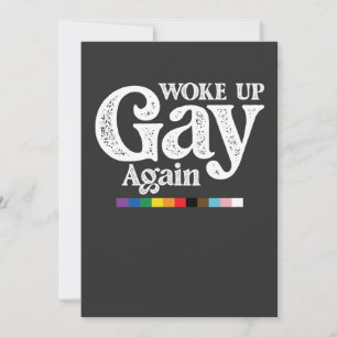 Stöd för hbt-Pridet på nytt för WUp Gay Inbjudningar