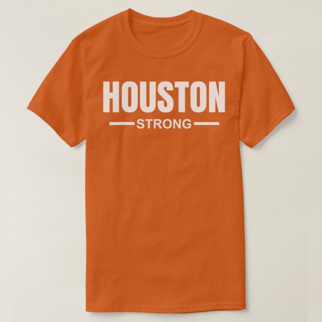 Stöd för Houston Strong Community Strength Prayer T Shirt (Design framsida)