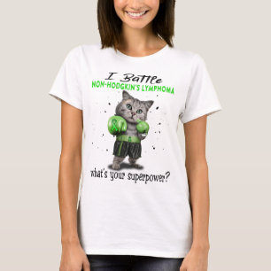Stöd för icke-Hodgkins lymfomamedvetandehöjande ba T Shirt