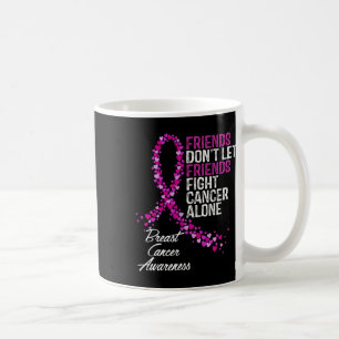 Stöd för kampen mot cancer - medvetandehöjande vän kaffemugg