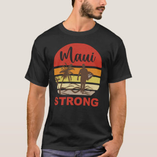 Stöd för Lahaina Maui Strong Hawaii T Shirt