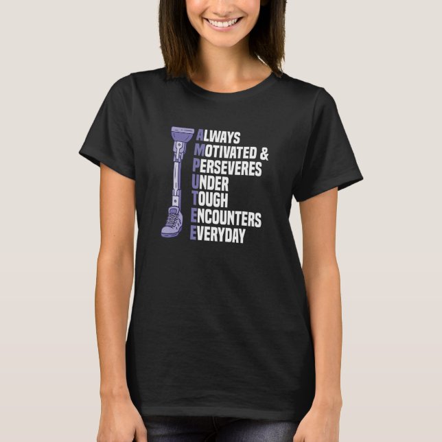 Stöd för ljuddämpning av legotyp Rullstolsprofil T Shirt (Framsida)