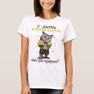 Stöd för menyflikar för bladservercancermedvetenhe t shirt