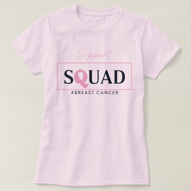 Stöd för menyfliksdesign för Rosa T Shirt (Design framsida)