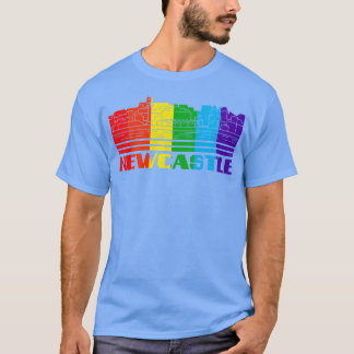 Stöd för Newcastle-Pridet, stöd för Newcastle-HBT- T Shirt