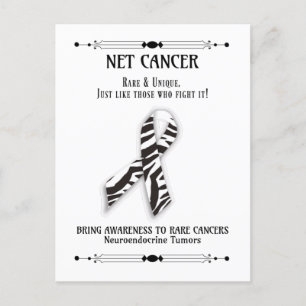 Stöd för och medvetenhet om cancer på NET Vykort
