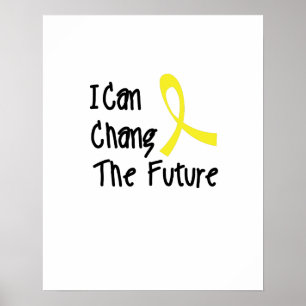 Stöd för ökad medvetenhet om cancer hos barn poster