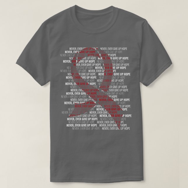Stöd för ökad medvetenhet om cancer i Många genom  T Shirt (Design framsida)
