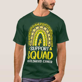 Stöd för ökad medvetenhet om cancer vid cancer på t shirt