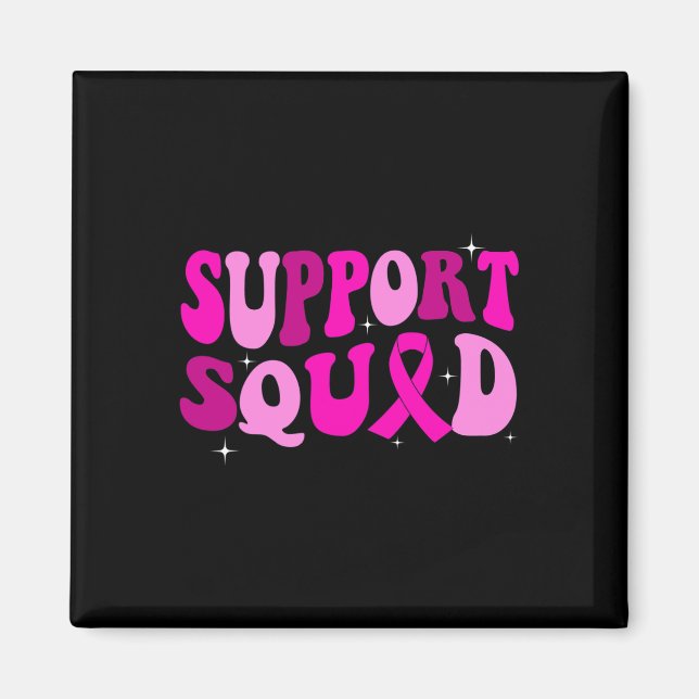 Stöd för ökad medvetenhet om groovy Rosa Warrior B Magnet (Framsidan)