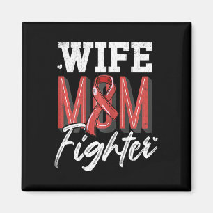 Stöd för ökad medvetenhet om maka Mamma Fighter Br Magnet