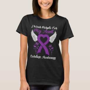 Stöd för ökad medvetenhet om överdosering Månadsko T Shirt