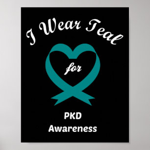 Stöd för ökad medvetenhet om polycystiskt njursjuk poster
