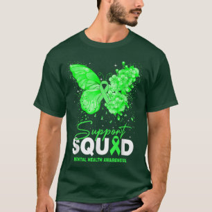 Stöd för ökad medvetenhet om psykisk hälsa på Squa T Shirt