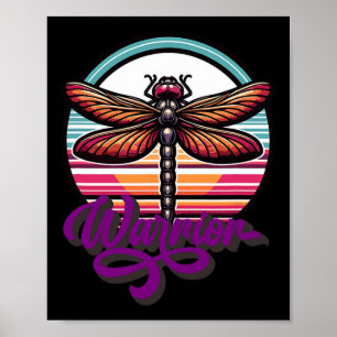 Stöd för ökad medvetenhet om självmord i Dragonfly Poster