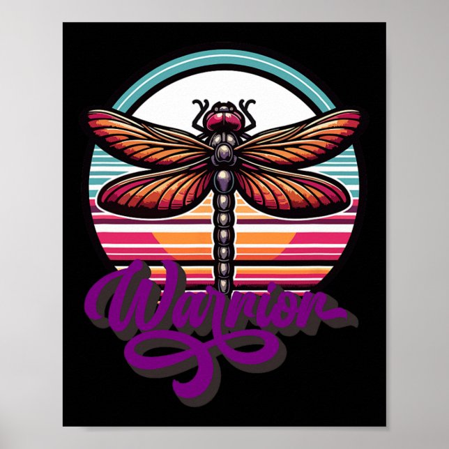 Stöd för ökad medvetenhet om självmord i Dragonfly Poster (Framsidan)