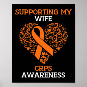 Stöd för Orangen för min RSD CRPS-medvetenhet om m Poster