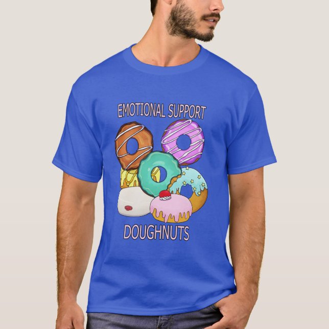 Stöd för reklam, ringmuttrar t shirt (Framsida)