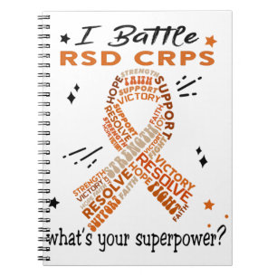 Stöd för RSD CRPS-Warrior-presentationer Anteckningsbok