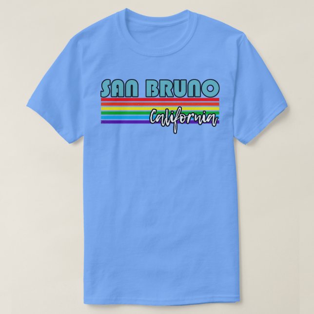 Stöd för San California Pride San LGBT Gift LGBTQ T Shirt (Design framsida)