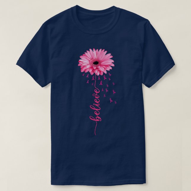 Stöd för Tee-programmet för bröstcancer - Warrior  T Shirt (Design framsida)