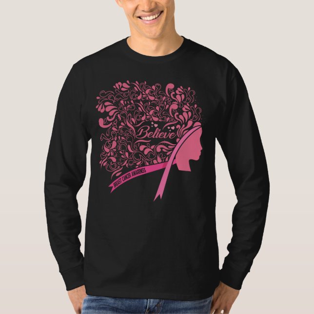 Stöd för Tee-programmet för bröstcancer - Warrior  T Shirt (Framsida)
