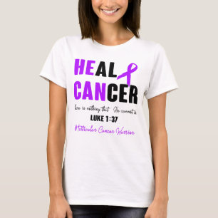 Stöd för testikulär cancermedvetenhet t shirt