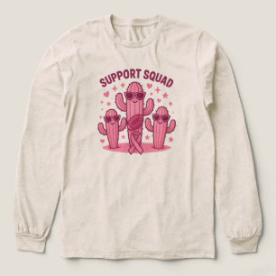 Stöd för Tri-Blend Shirt-design för rutnätskaft T Shirt