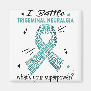 Stöd för trigeminala Neuralgia Warrior-gåvor Magnet