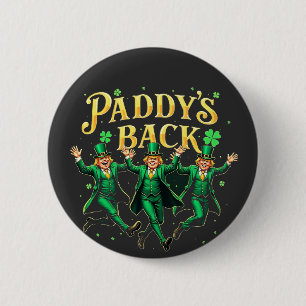 Stöd för trumpning av St patrick's day för bakåtfu Knapp