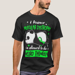 Stöd för upplysningsgåvor för muskeldystrofi t shirt
