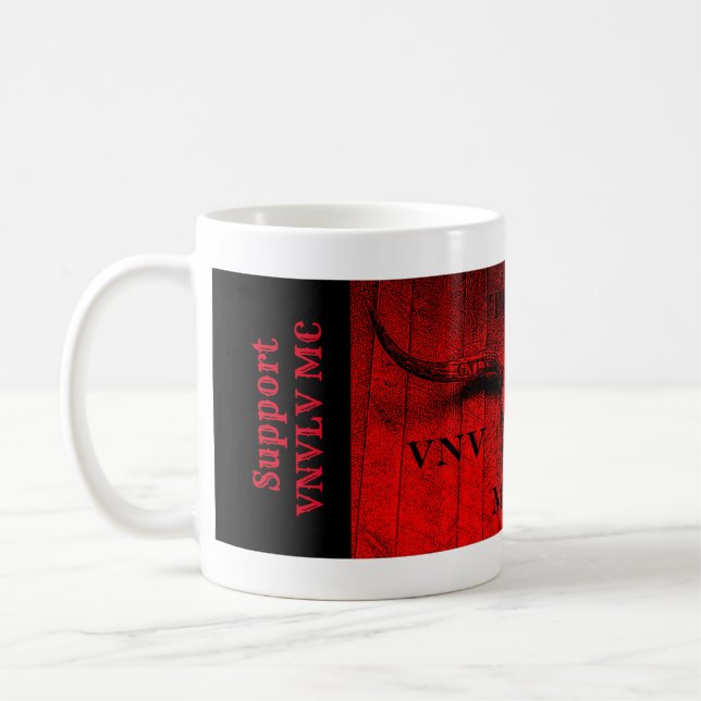 Stöd för VNVLV MC Kaffemugg (Vänster)