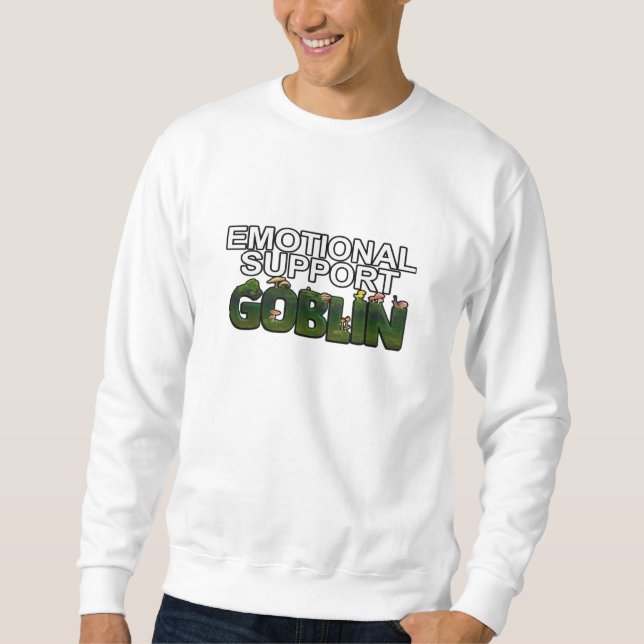 Stöd Goblin Classic Lång Ärmad Tröja (Framsida)