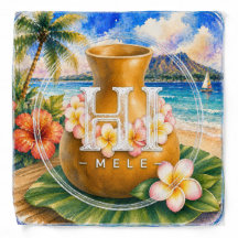 Stöd HIMELE Hawaiian Bandana Ipu