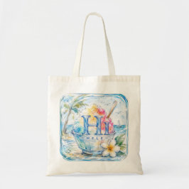 Stöd HIMELE Hawaiian Tote Bag Shave Ice Tygkasse