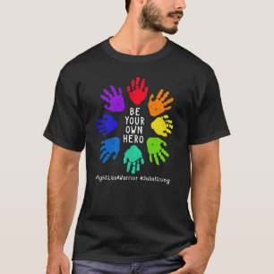 Stöd Julia kamp! Handavtryck T Shirt